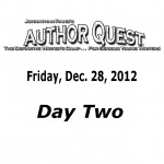 Author Quest, December 28, 2012<br />Day Two
