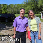 Wolverine Camps owner Eric Schupbach & Author Quest Camp Director Ann Rowland
